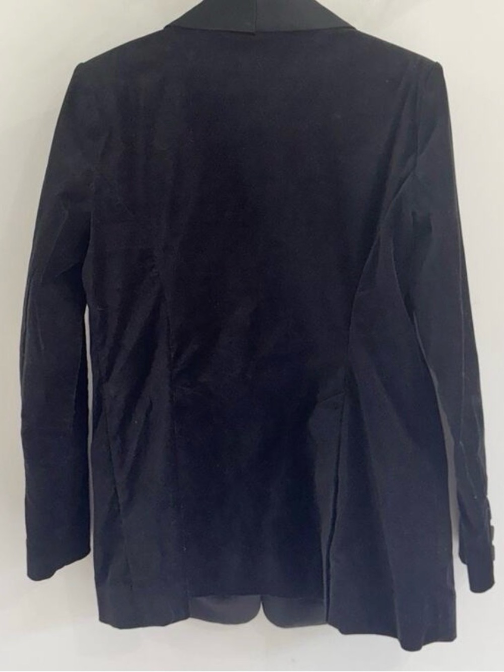 CAbi Black Velvet Tuxedo Blazer - Picture 6 of 6